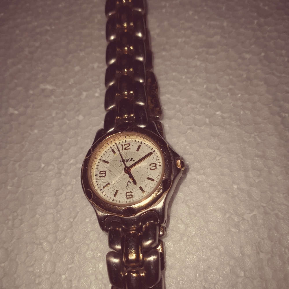 1980s fossil watch pretty good condition sale